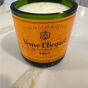 Veuve Clicquot Champagne Candle